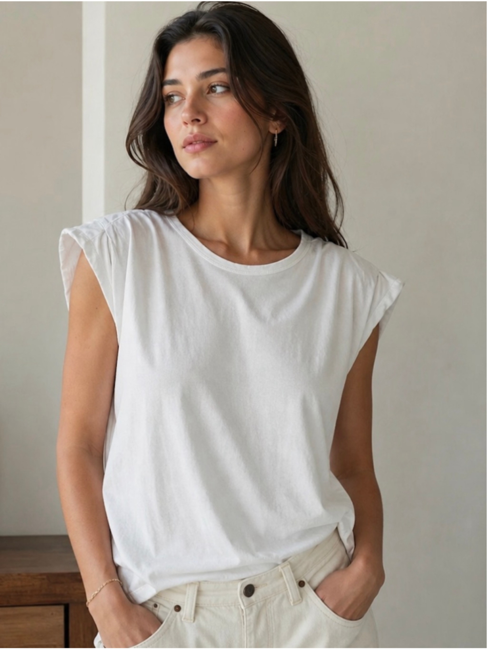 AMO Muscle Tee White Size M